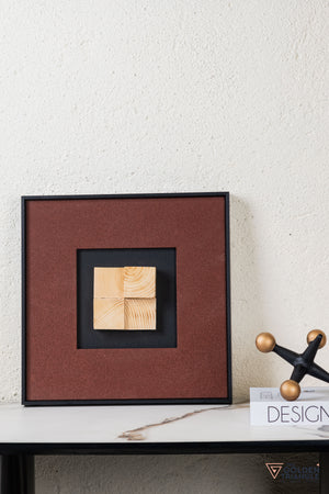 Textured Abstract 3D Wall Art Frame