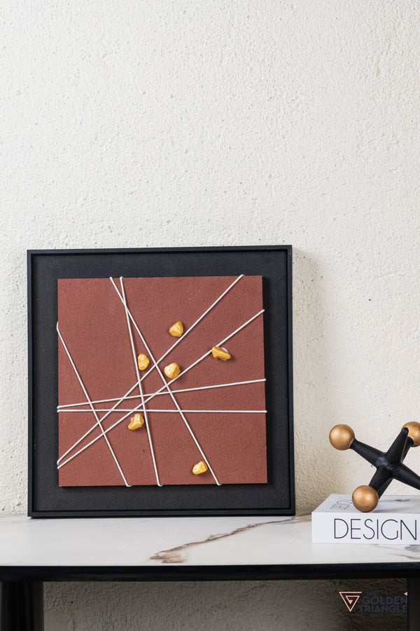 Textured Abstract 3D Wall Art Frame