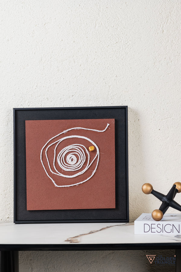 Textured Abstract 3D Wall Art Frame