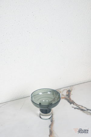 Sogno Glass Vase - Smoke