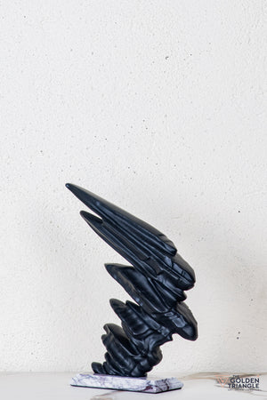 Zyno Abstract Sculpture - Black