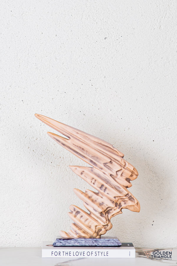 Zyno Abstract Sculpture - Antique Beige