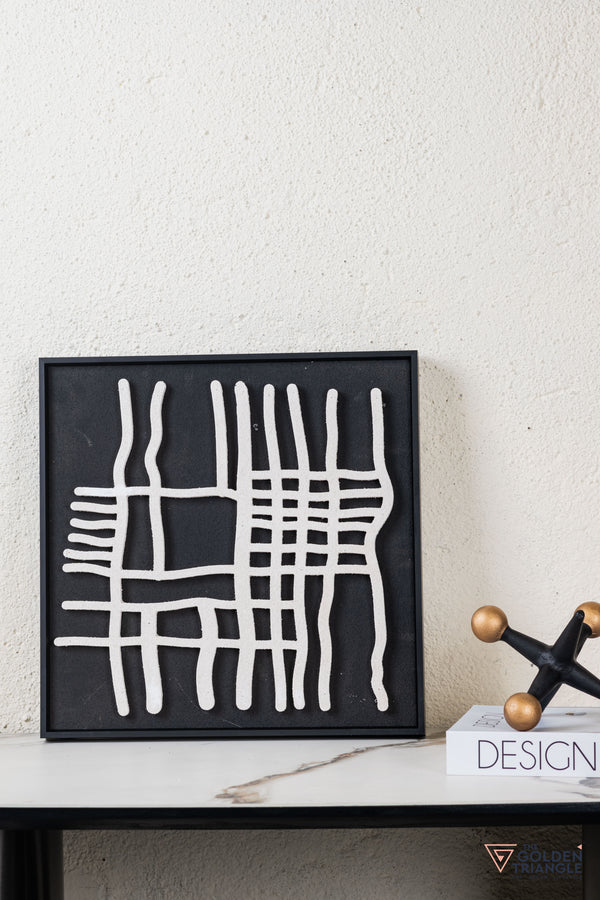 Textured Abstract 3D Wall Art Frame