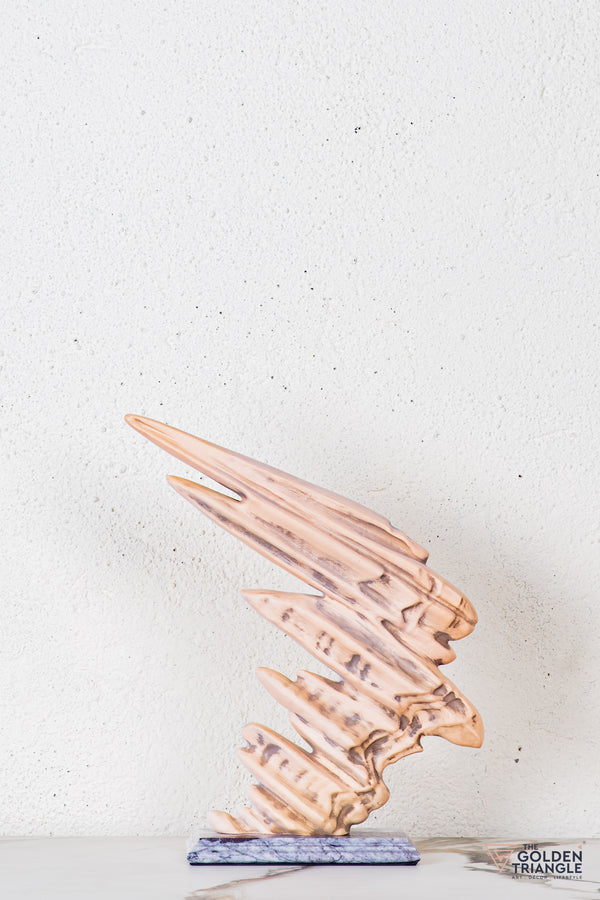 Zyno Abstract Sculpture - Antique Beige