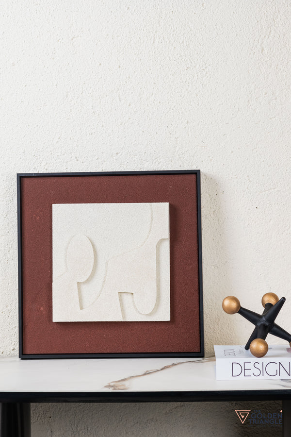Textured Abstract 3D Wall Art Frame