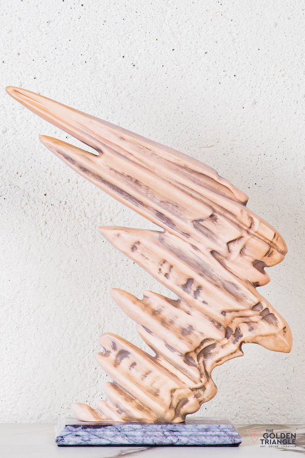 Zyno Abstract Sculpture - Antique Beige