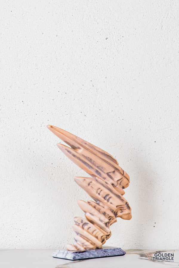 Zyno Abstract Sculpture - Antique Beige