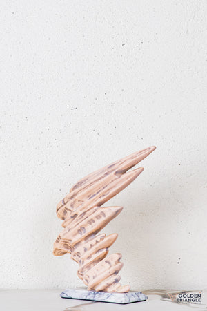 Zyno Abstract Sculpture - Antique Beige