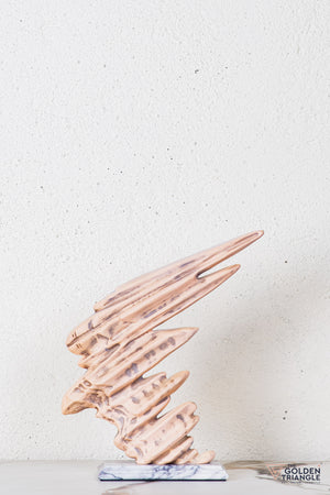 Zyno Abstract Sculpture - Antique Beige