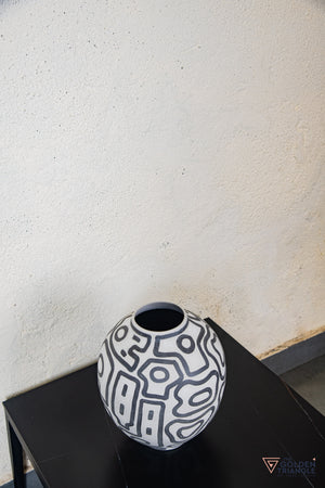 Silvara Ceramic Vase - Small