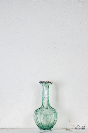 Flora Glass Vase - Ice