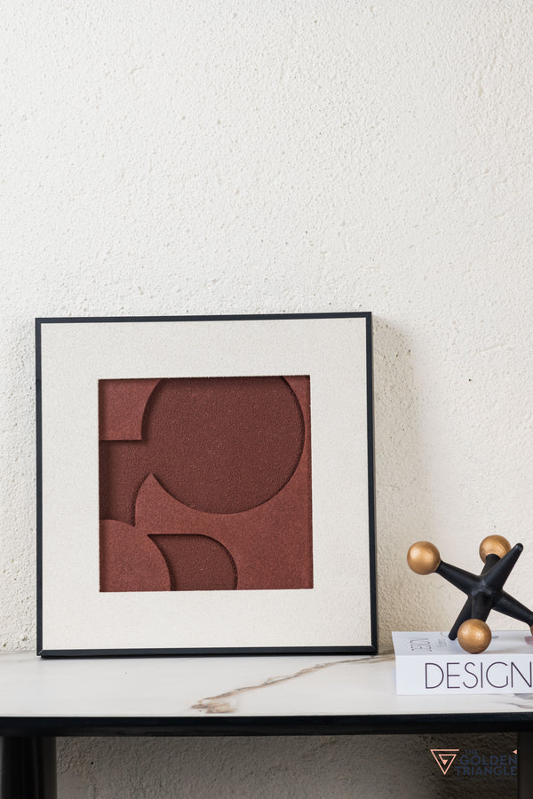 Textured Abstract 3D Wall Art Frame