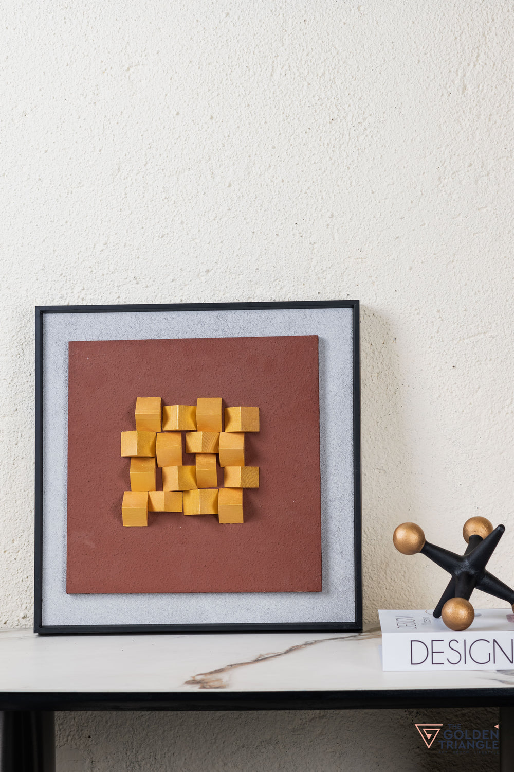 Textured Abstract 3D Wall Art Frame