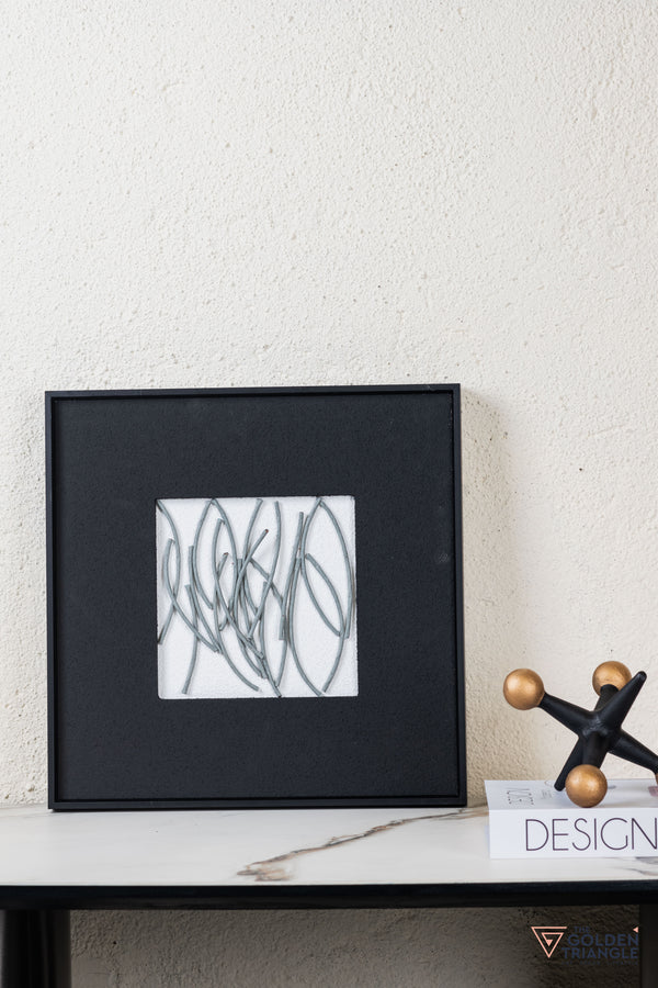 Textured Abstract 3D Wall Art Frame