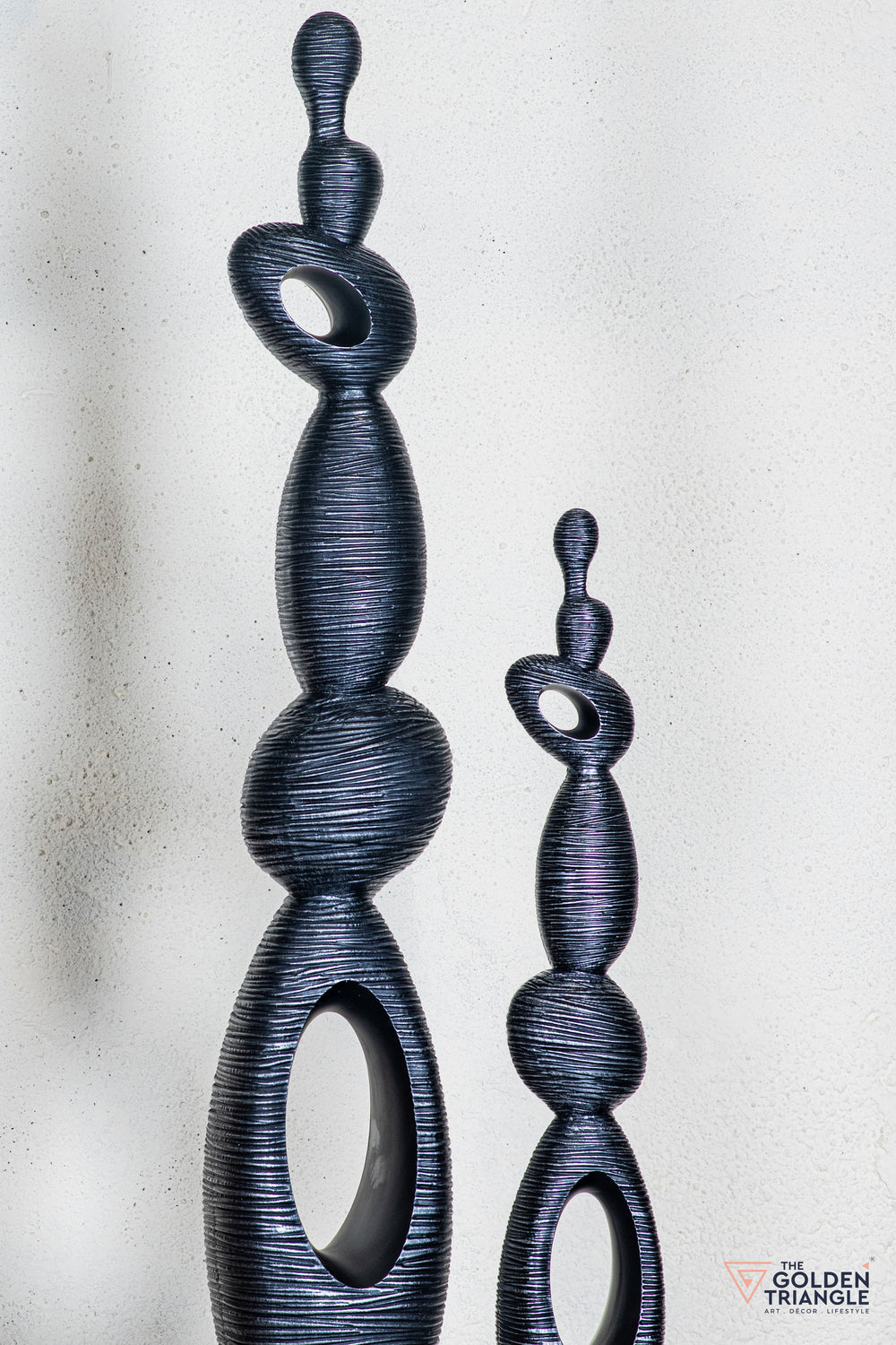 Rivo Abstract Sculpture - Black