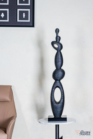 Rivo Abstract Sculpture - Black