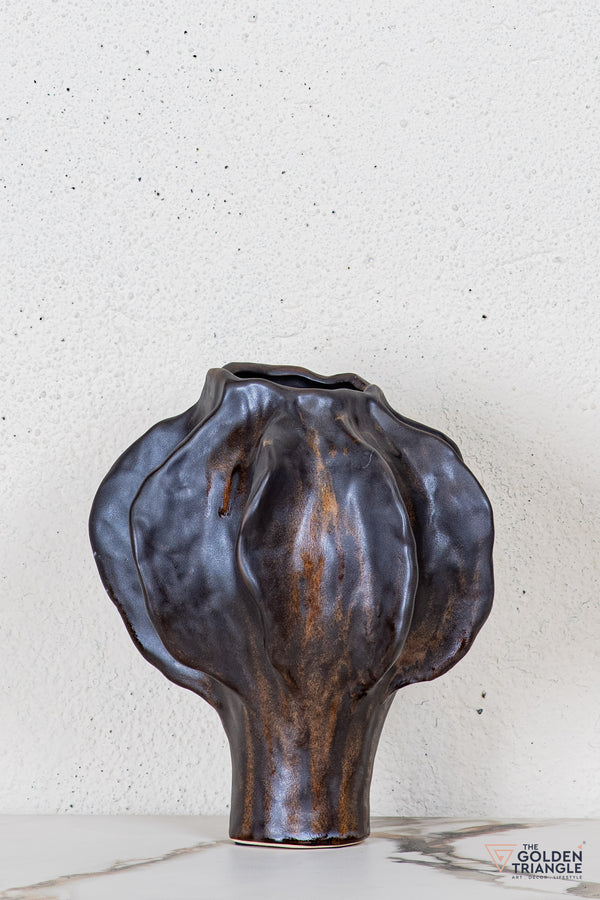 Fossil Ceramic Vase