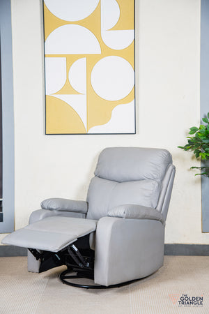 Cove Recliner Swivel Accent Chair - Grey