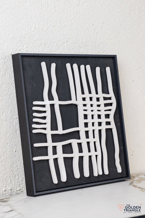 Textured Abstract 3D Wall Art Frame
