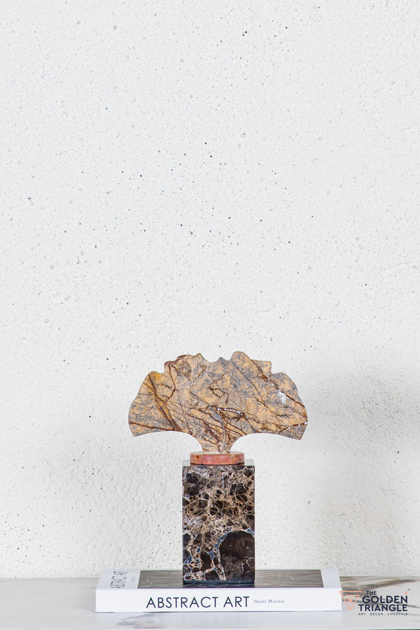 Eiko Marble TableTop Decor - Beige
