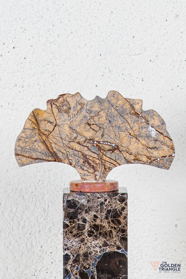 Eiko Marble TableTop Decor - Beige