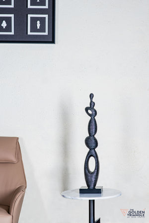 Rivo Abstract Sculpture - Black