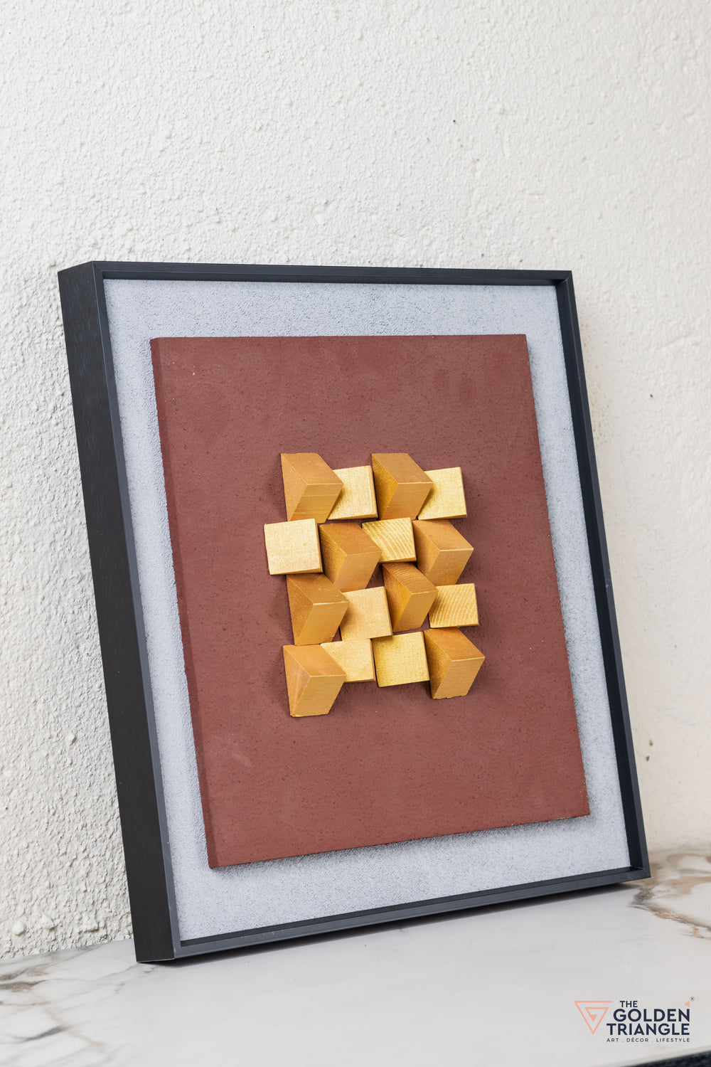 Textured Abstract 3D Wall Art Frame