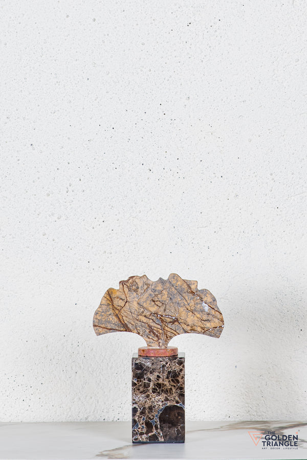 Eiko Marble TableTop Decor - Beige