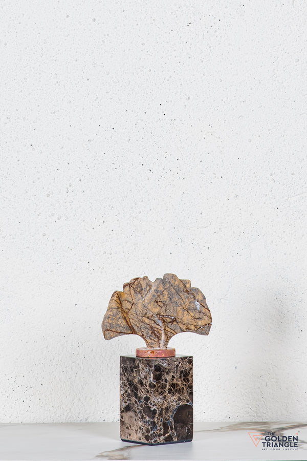 Eiko Marble TableTop Decor - Beige
