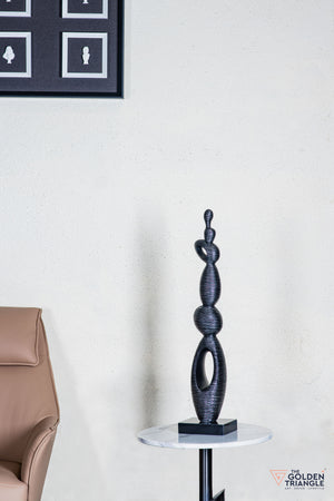 Rivo Abstract Sculpture - Black