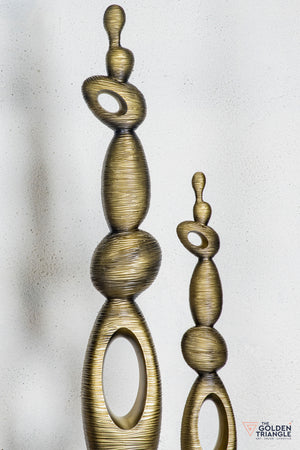 Rivo Abstract Sculpture - Bronze