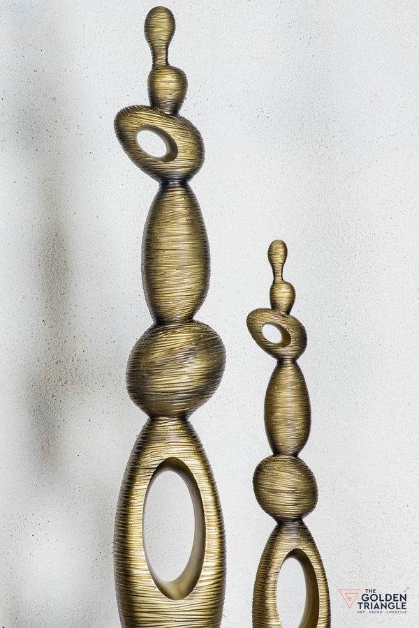 Rivo Abstract Sculpture - Bronze