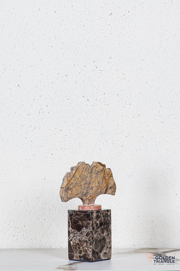 Eiko Marble TableTop Decor - Beige