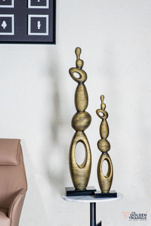 Rivo Abstract Sculpture - Bronze