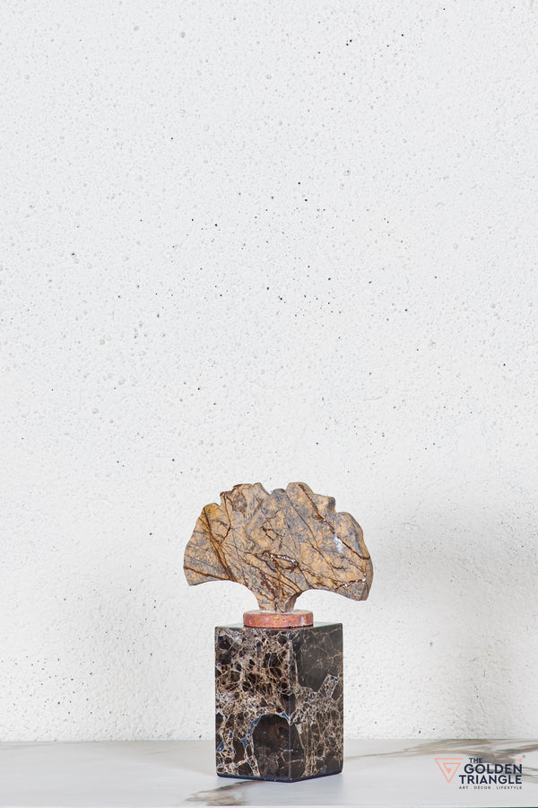 Eiko Marble TableTop Decor - Beige