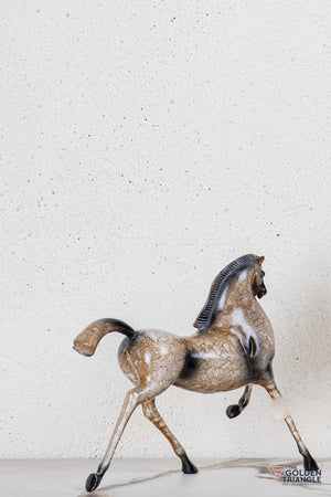 Ember Horse Sculpture - Beige