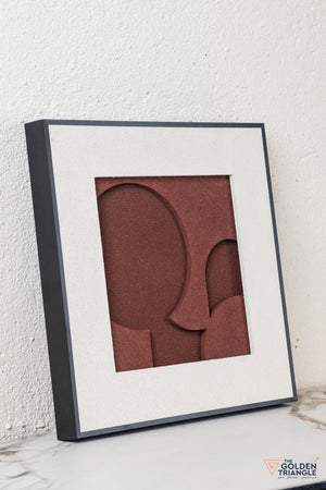 Textured Abstract 3D Wall Art Frame