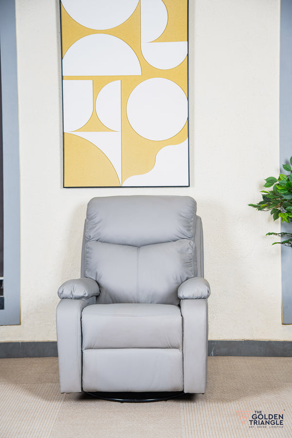 Cove Recliner Swivel Accent Chair - Grey