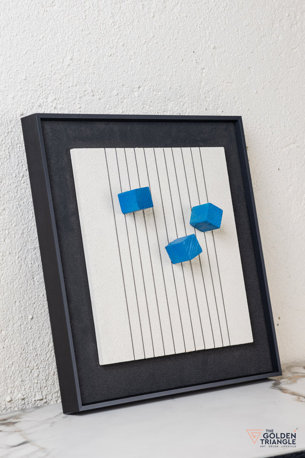 Textured Abstract 3D Wall Art Frame