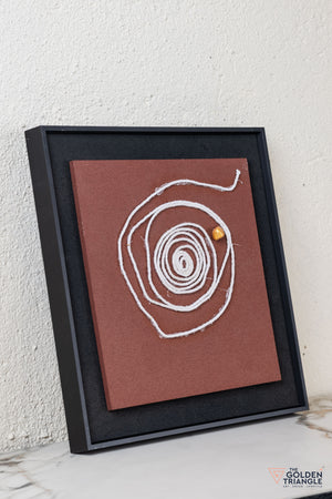 Textured Abstract 3D Wall Art Frame
