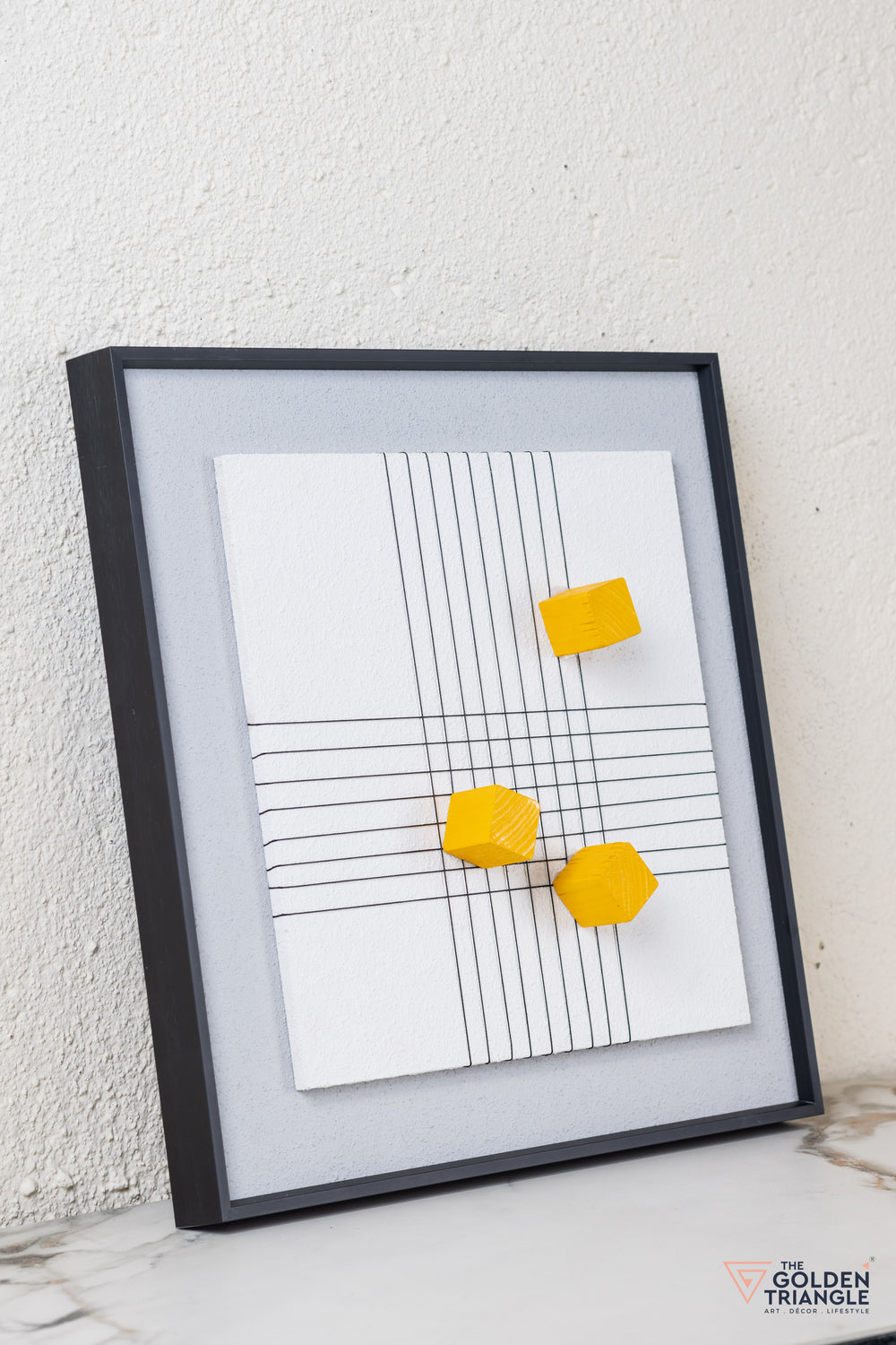 Textured Abstract 3D Wall Art Frame