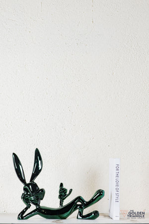 Buggs Electroplated Bunny - Green