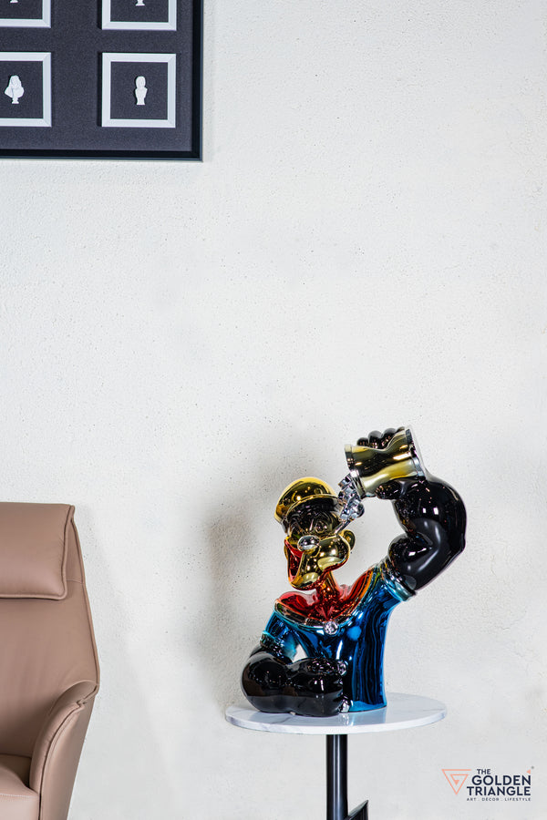 Spark Popeye Sculpture