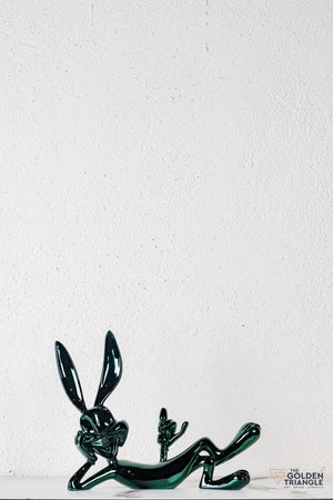 Buggs Electroplated Bunny - Green