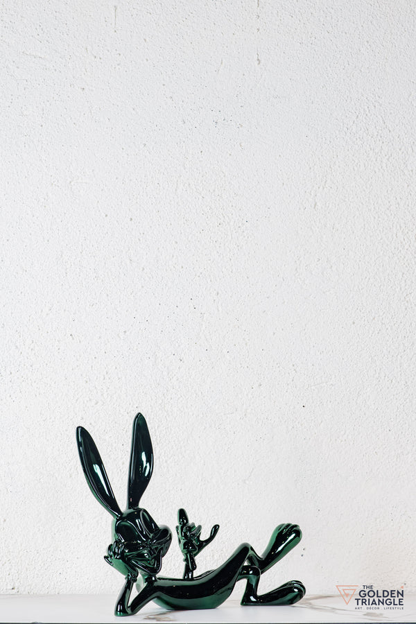Buggs Electroplated Bunny - Green