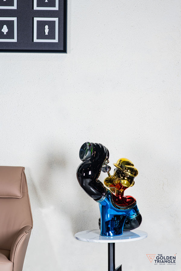 Spark Popeye Sculpture