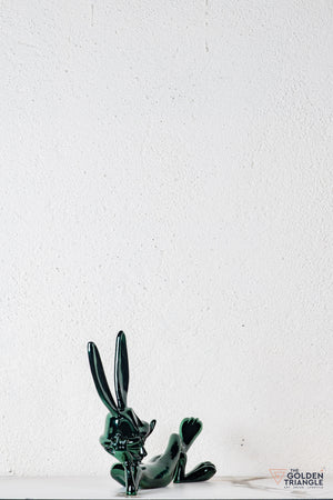 Buggs Electroplated Bunny - Green