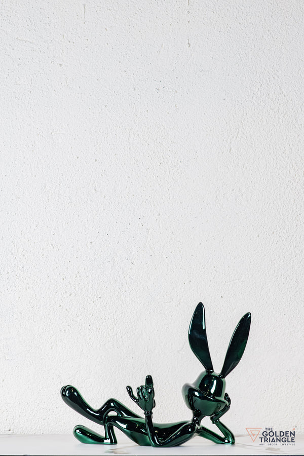 Buggs Electroplated Bunny - Green