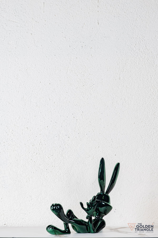 Buggs Electroplated Bunny - Green