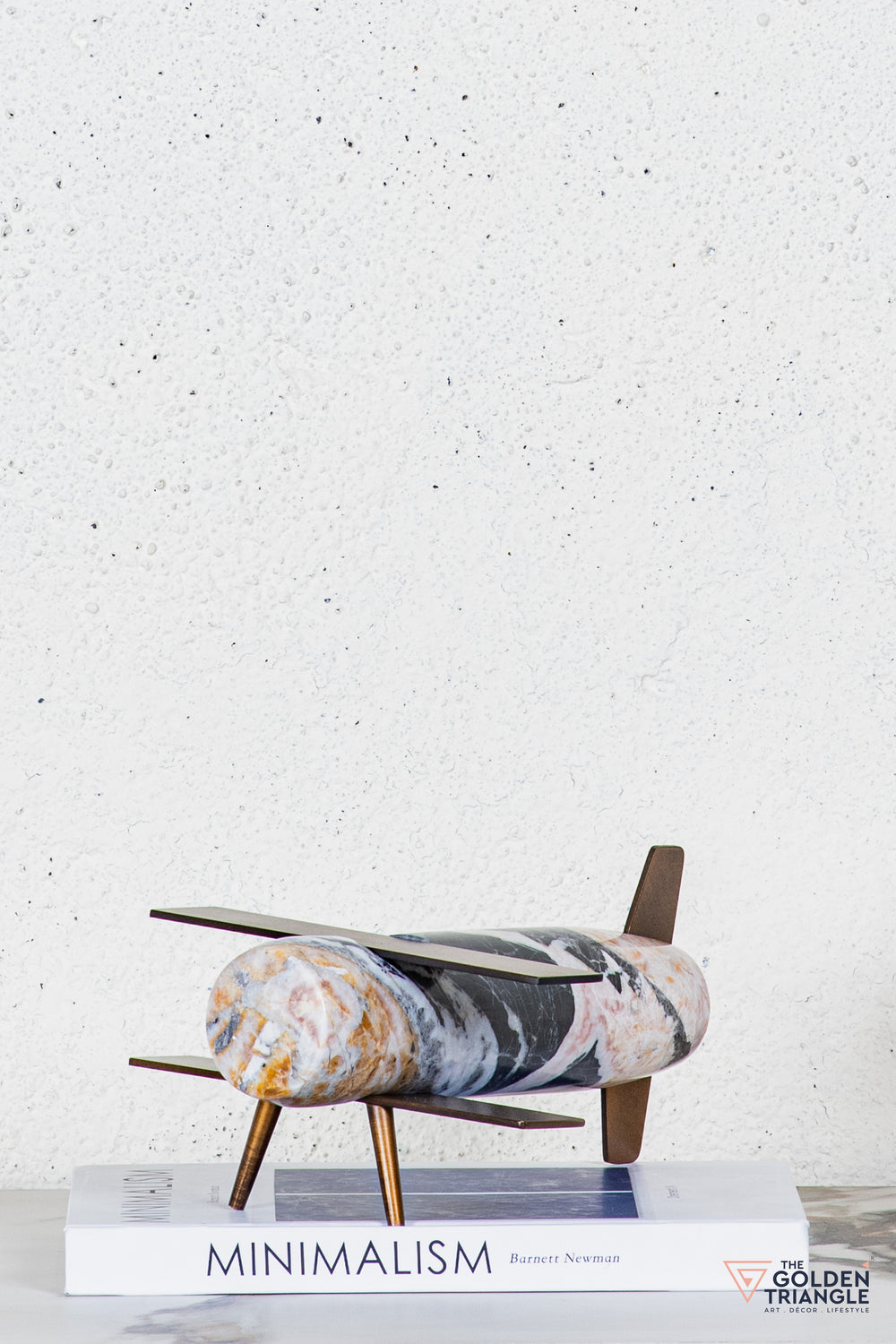 Arova Marble Plane TableTop Decor